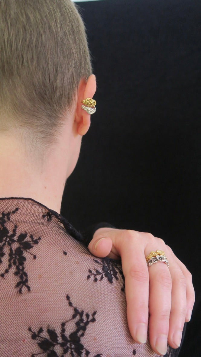 EAR CUFF JAZMÍN PLATA