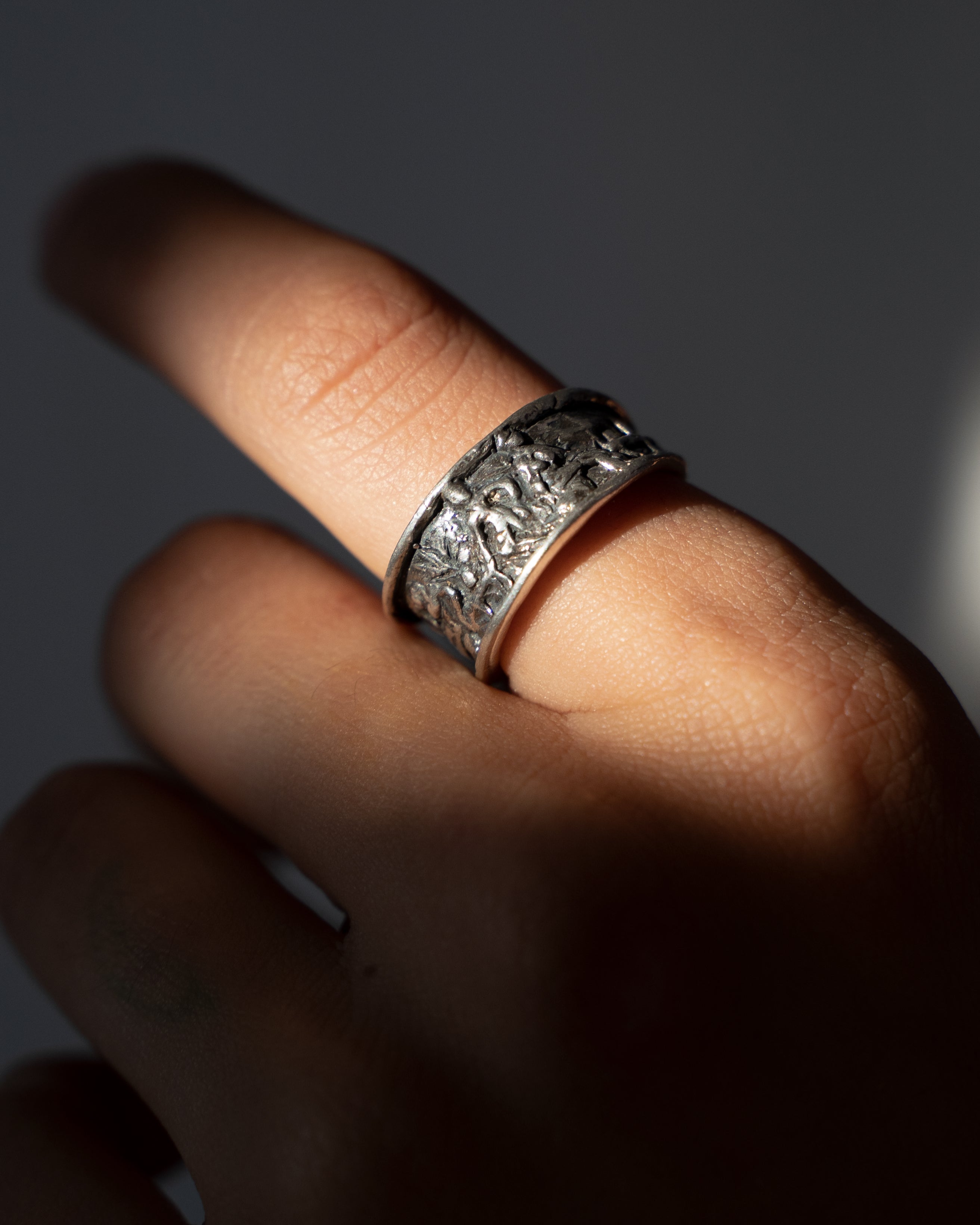 ANILLO TEMPLO PLATA