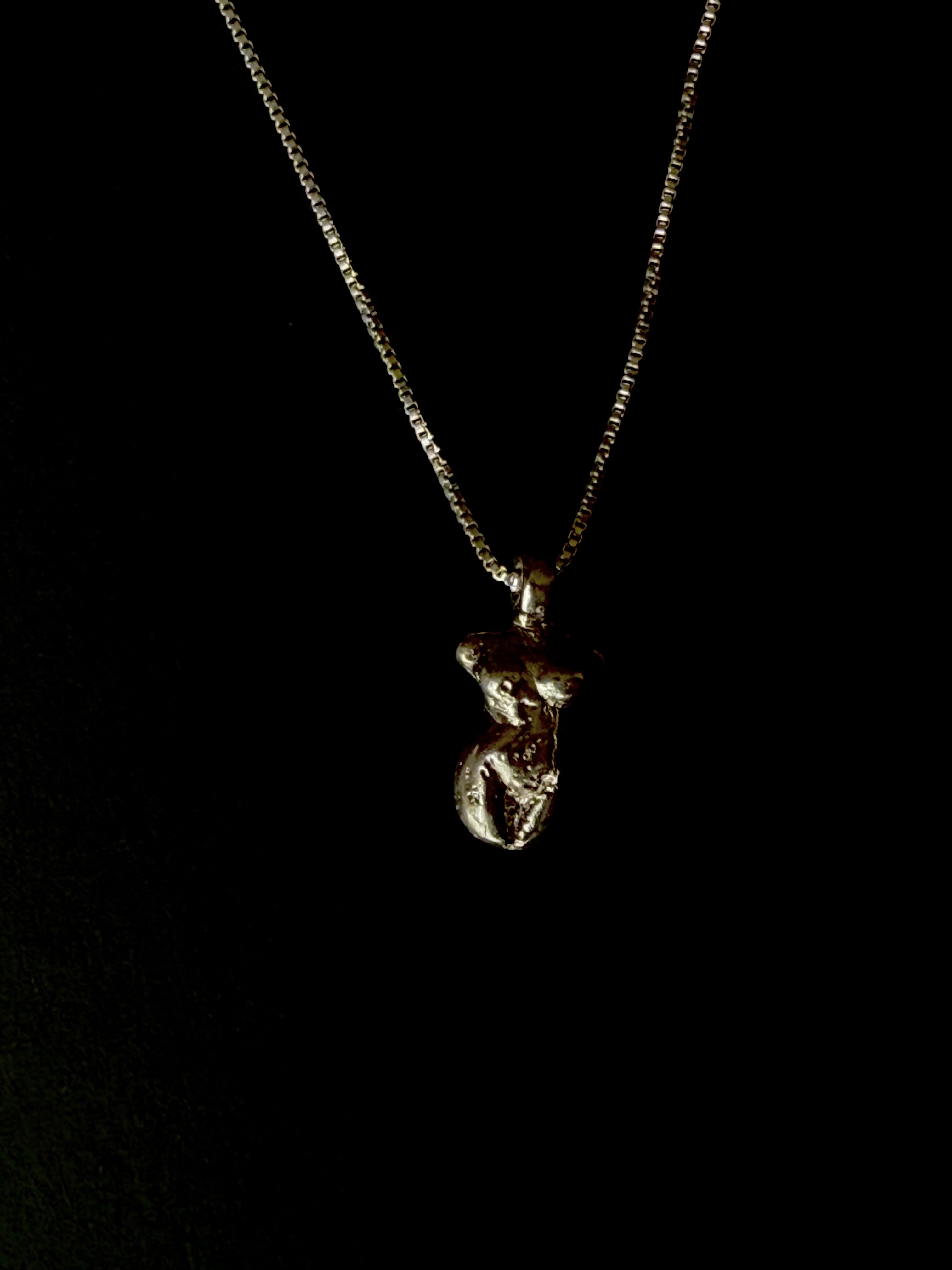 COLGANTE ESCULTURA PLATA