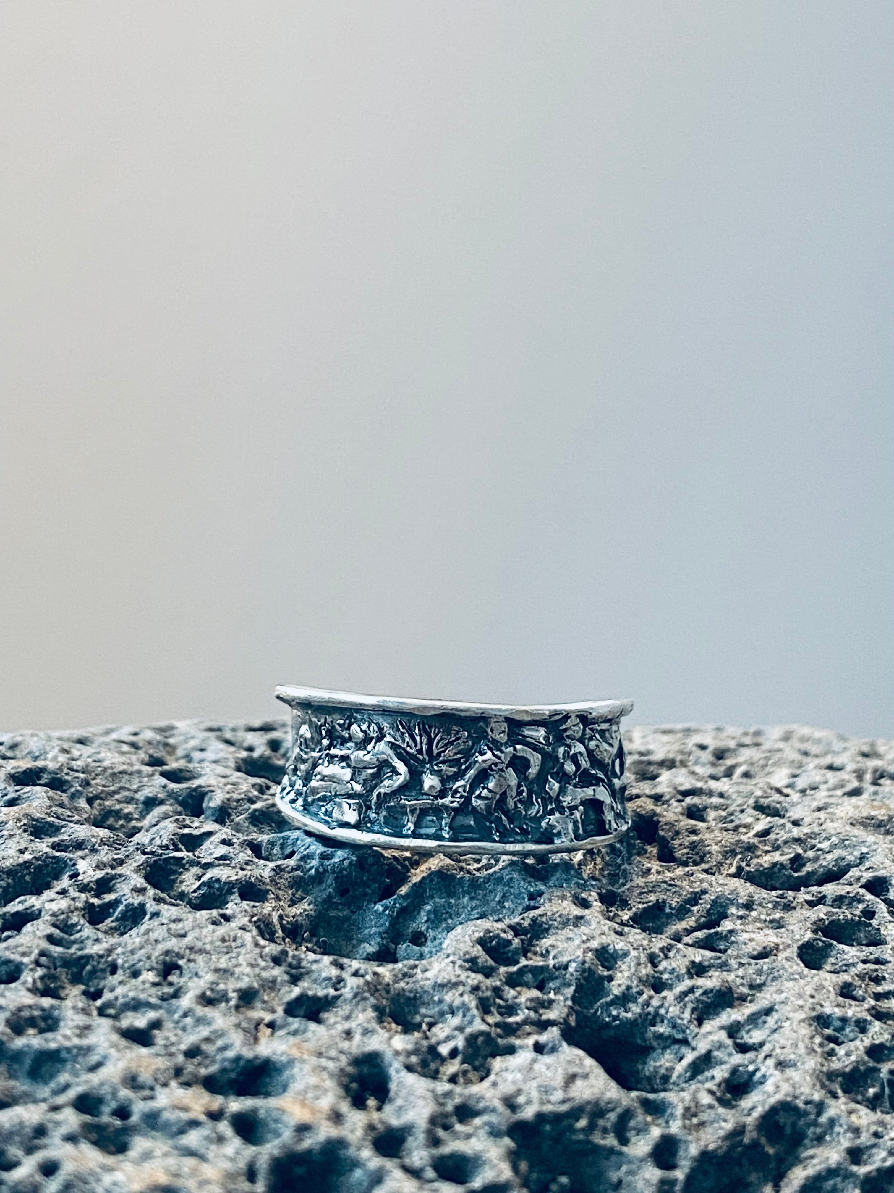 ANILLO TEMPLO PLATA