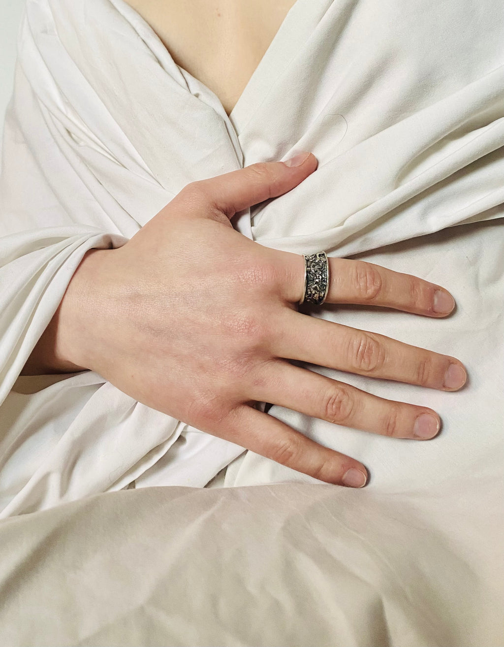 ANILLO TEMPLO PLATA