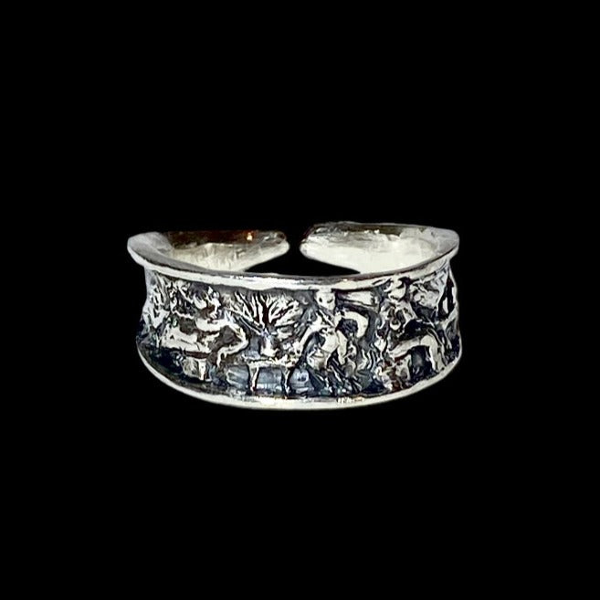 ANILLO TEMPLO PLATA